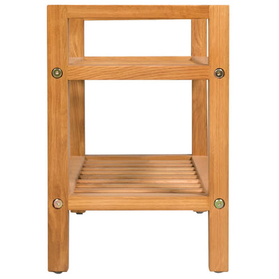 Mode Shoe Rack Solid Oak 2 Tiers Compact & Large