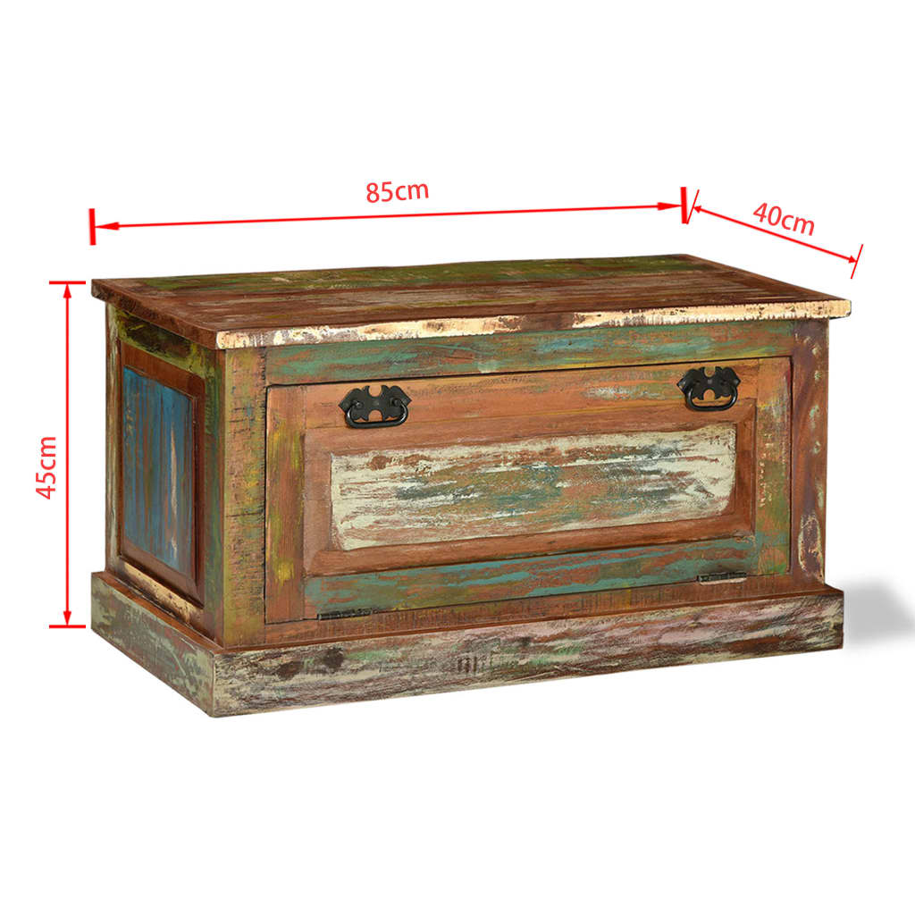 Arc Shoe Storage Bench Multicolor Solid Reclaimed Wood 1 Compartment
