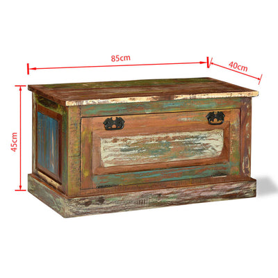 Arc Shoe Storage Bench Multicolor Solid Reclaimed Wood 1 Compartment