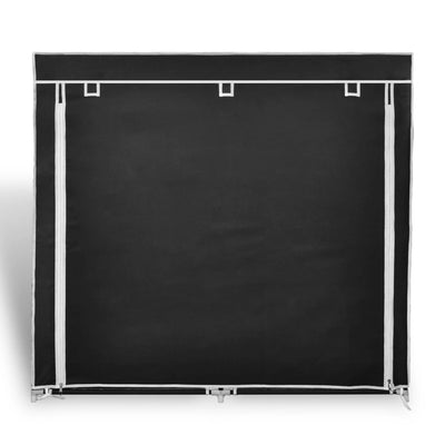 Mode Shoe Rack Fabric & Powder-Coated Steel 10 Tiers Rectangular