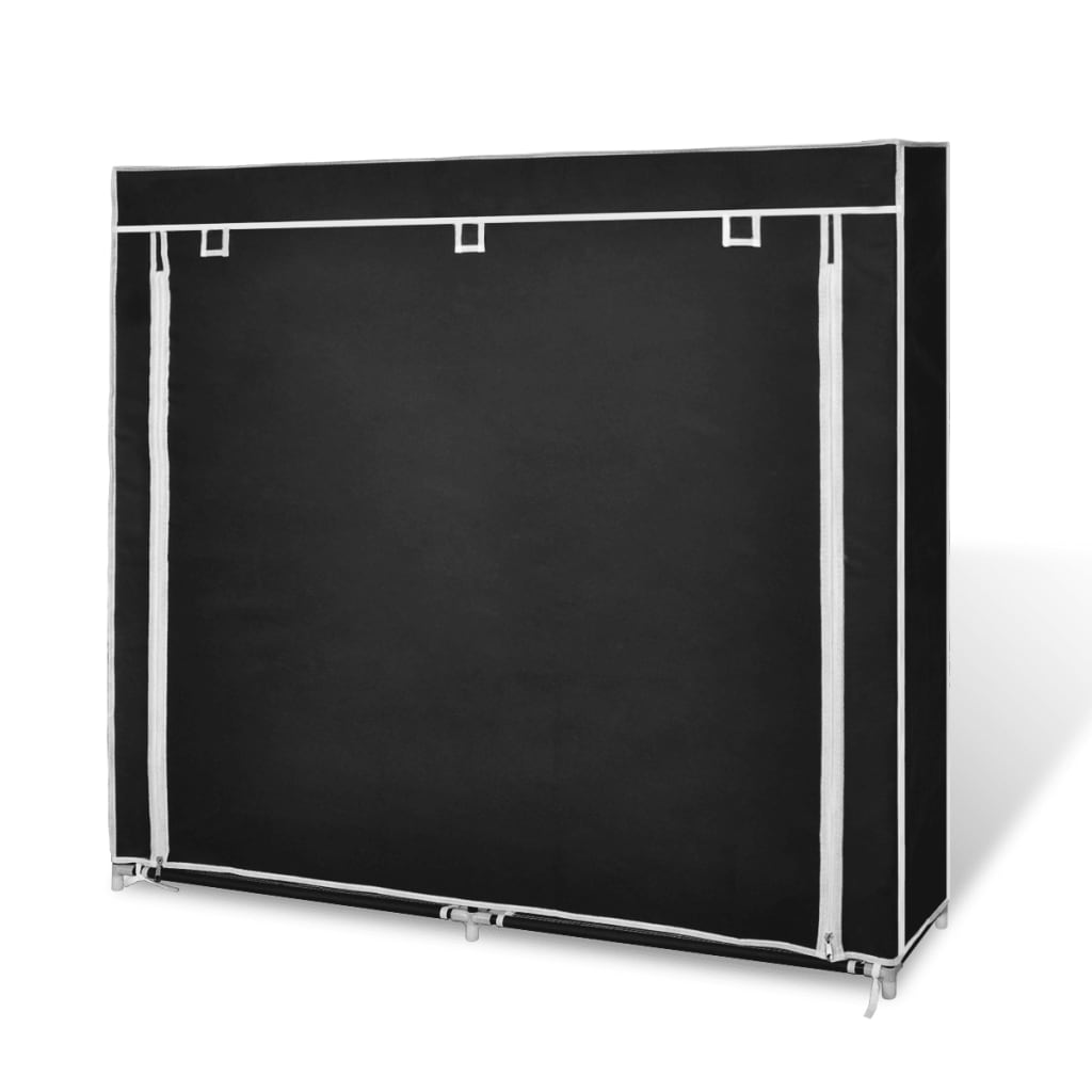 Mode Shoe Rack Fabric & Powder-Coated Steel 10 Tiers Rectangular
