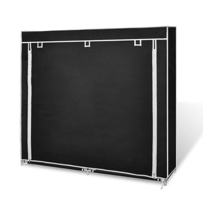 Mode Shoe Rack Fabric & Powder-Coated Steel 10 Tiers Rectangular