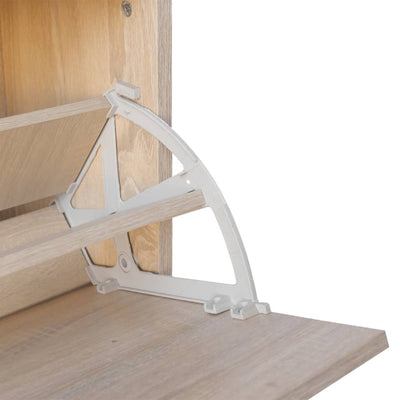 Freya Shoe Rack Oak 1 Compartment Wide & Deep