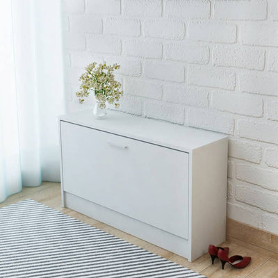 Freya Shoe Rack Oak 1 Compartment Wide & Deep