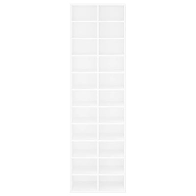 Shoe Rack Sonoma Oak 24 Compartments Tall & Skinny