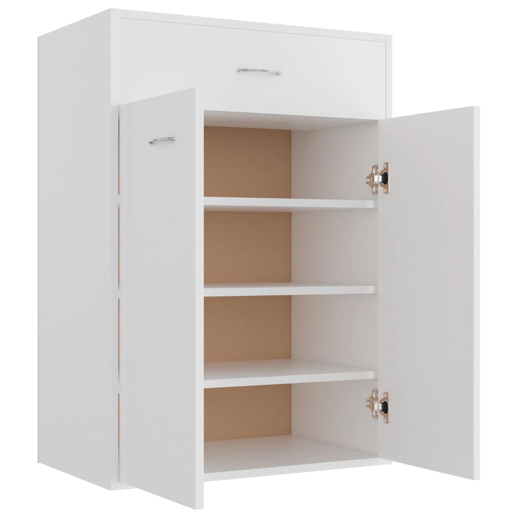 Shoe Rack Sonoma Oak 5 Compartments Rectangular