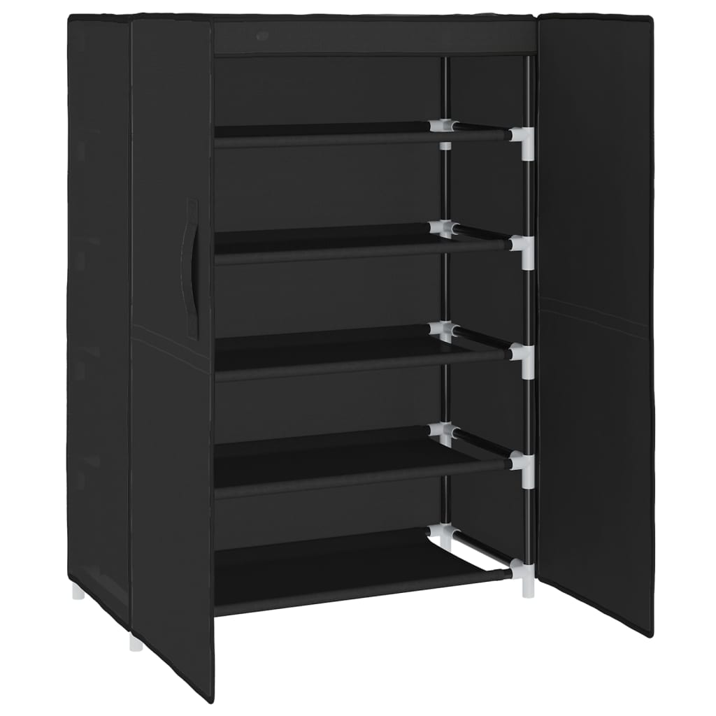 Shoe Rack Non-Woven Fabric & Steel  Light Weight Medium Height