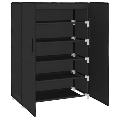 Shoe Rack Non-Woven Fabric & Steel  Light Weight Medium Height