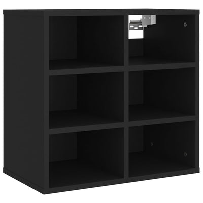 Shoe Storage Cabinet Sonoma Oak 6 Compartments Rectangular
