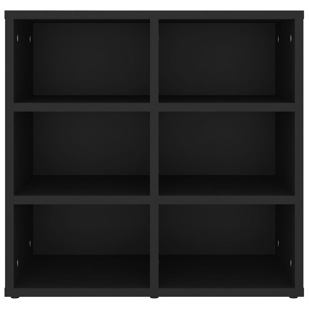 Shoe Storage Cabinet Sonoma Oak 6 Compartments Rectangular