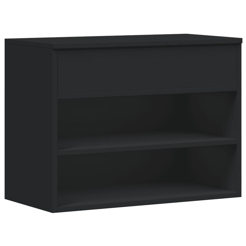 Shoe Storage Bench Sonoma Oak 3 Compartments Small