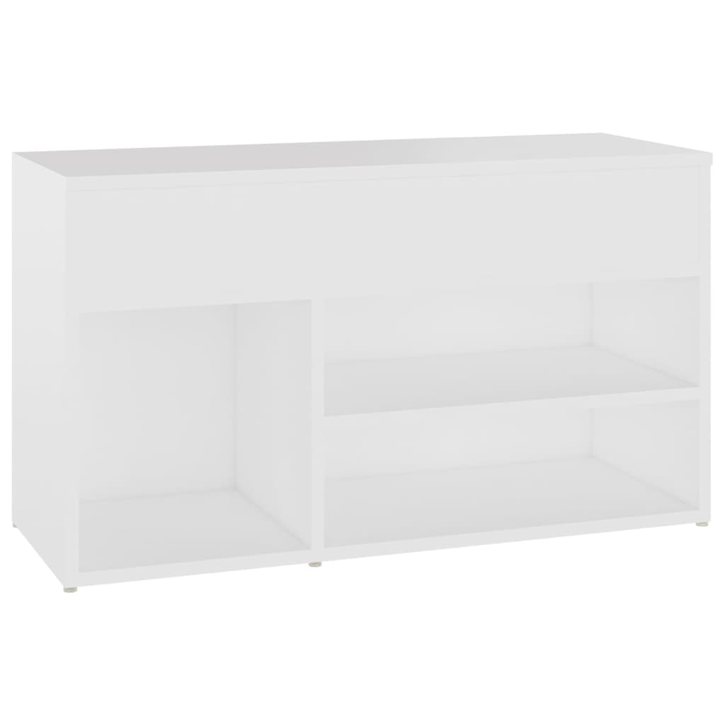 Shoe Storage Bench Sonoma Oak 5 Compartments Wide & Long