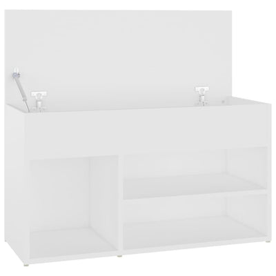 Shoe Storage Bench Sonoma Oak 5 Compartments Wide & Long