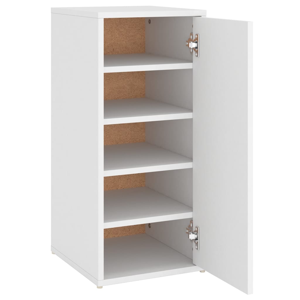 Shoe Cabinet Set Of 2 Old Pine Tall 5 Compartments