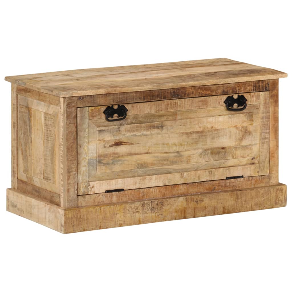 Shoe Storage Bench Natural Solid Acadia 1 Compartment