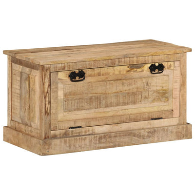 Shoe Storage Bench Natural Solid Acadia 1 Compartment