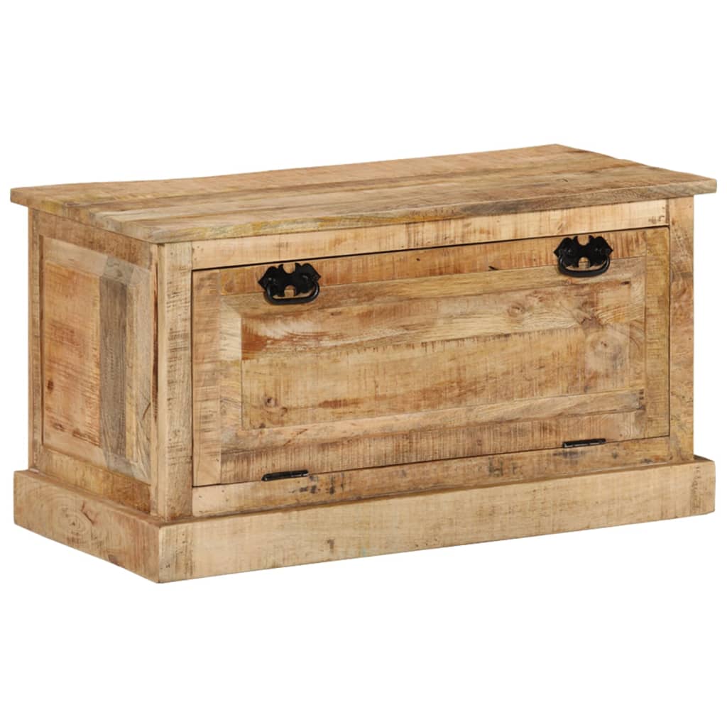 Shoe Storage Bench Natural Solid Acadia 1 Compartment