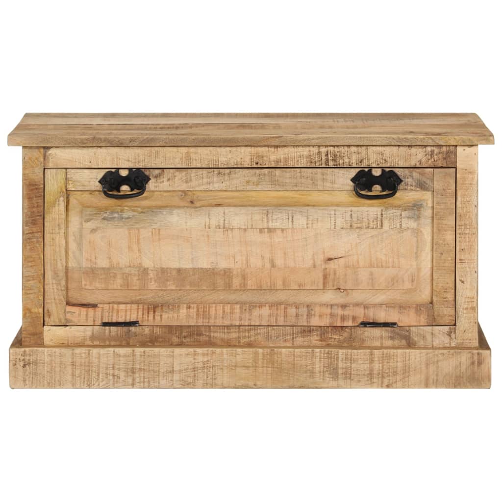 Shoe Storage Bench Natural Solid Acadia 1 Compartment