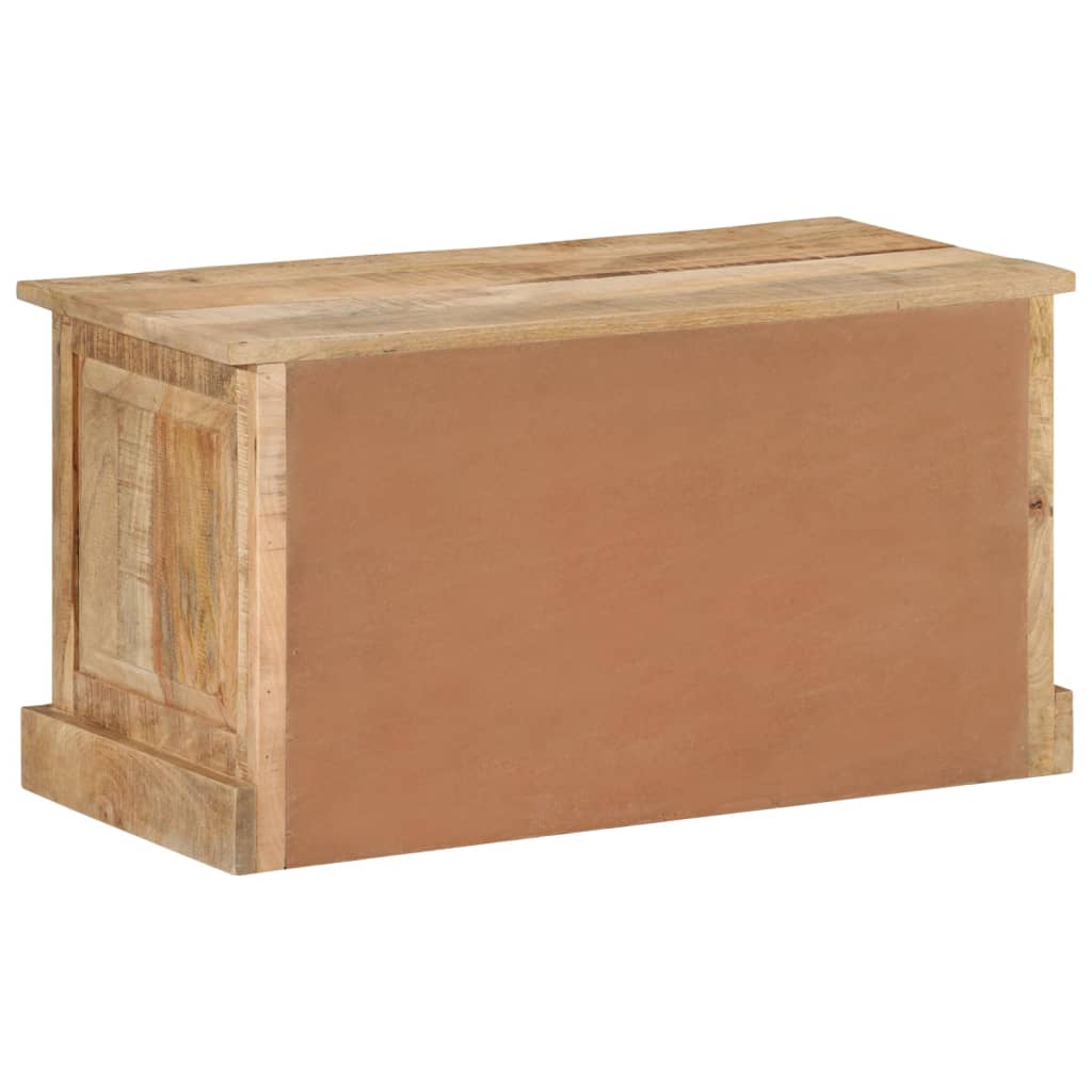 Shoe Storage Bench Natural Solid Acadia 1 Compartment