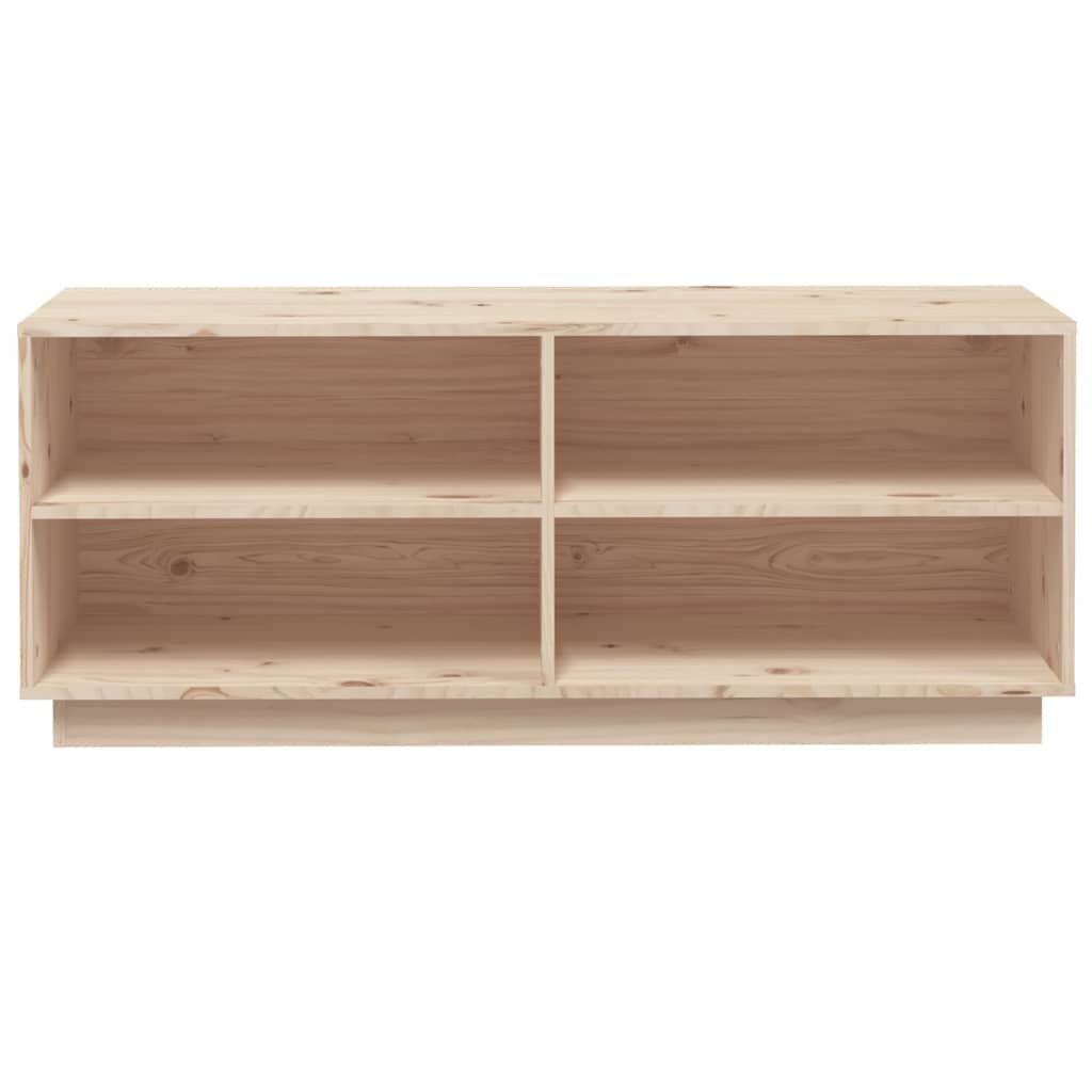 15 Pair 43" Scandinavian Solid Pine Shoe Bench