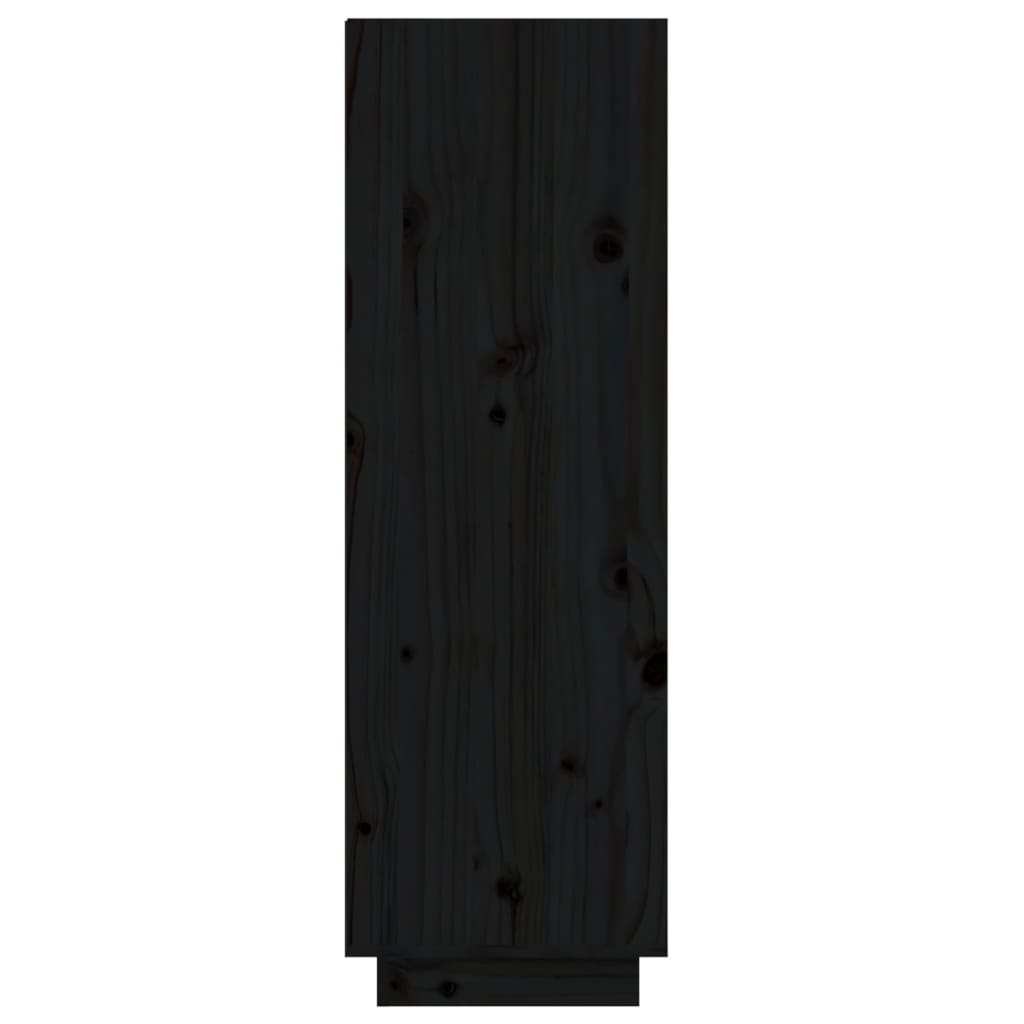 Wooden Shoe Cabinet Solid Pine 12 Compartments Tall