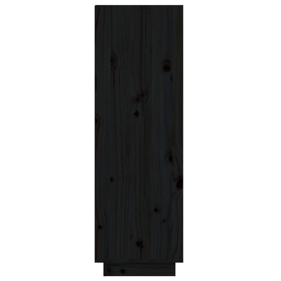 Wooden Shoe Cabinet Solid Pine 12 Compartments Tall