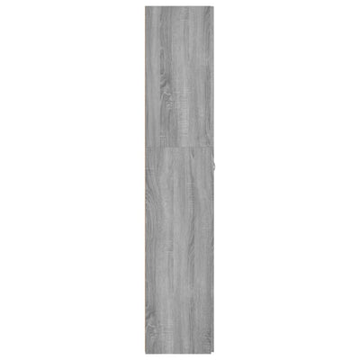 Shoe Cabinet Sonoma Reclaimed Wood 2 Compartments Tall & Skinny