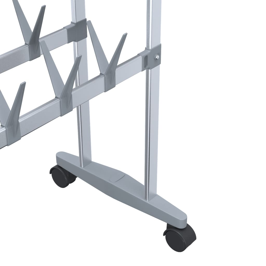 Shoe Rack Aluminum  Rollable Shoe Rack