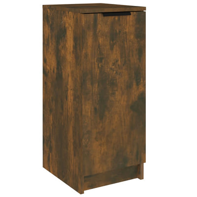 Arc Shoe Cabinet Smoked Oak Medium 4 Drawers