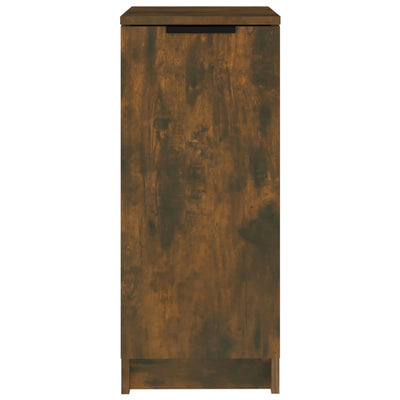 Arc Shoe Cabinet Smoked Oak Medium 4 Drawers