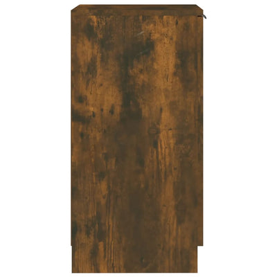 Arc Shoe Cabinet Smoked Oak Medium 4 Drawers