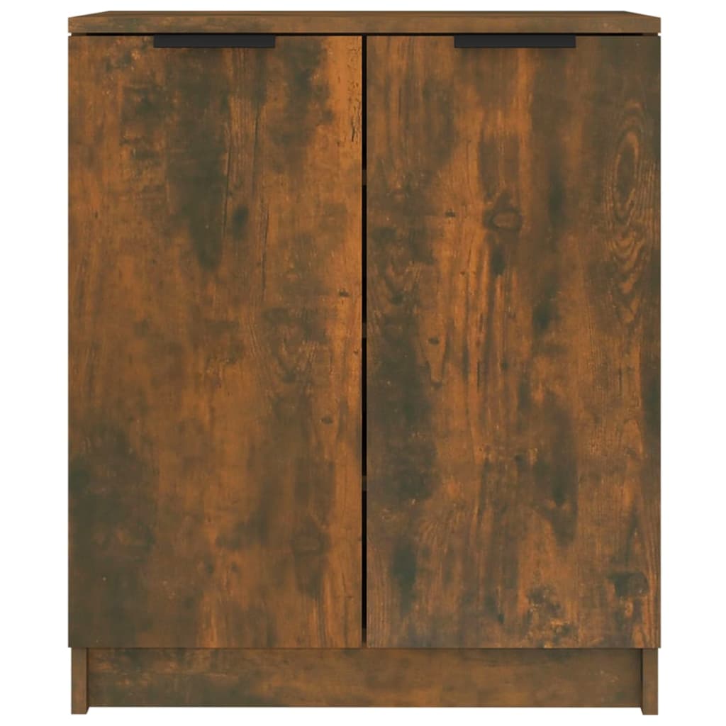 Arc Shoe Cabinet Smoked Oak Rectangular 5 Drawers