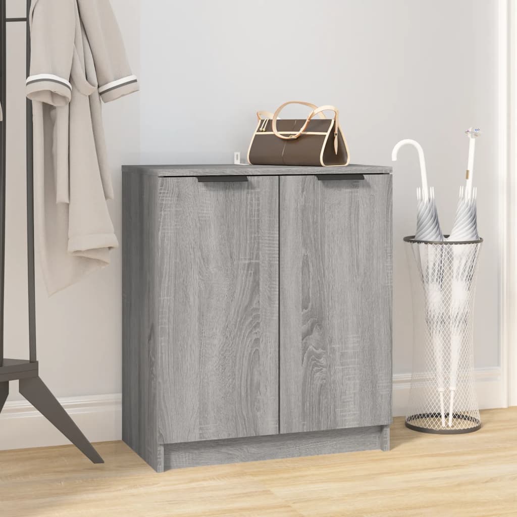 Arc Shoe Cabinet Smoked Oak Rectangular 5 Drawers