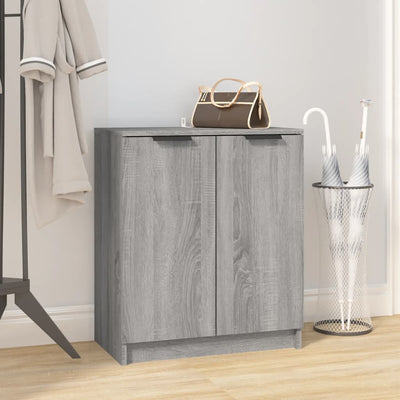 Arc Shoe Cabinet Smoked Oak Rectangular 5 Drawers