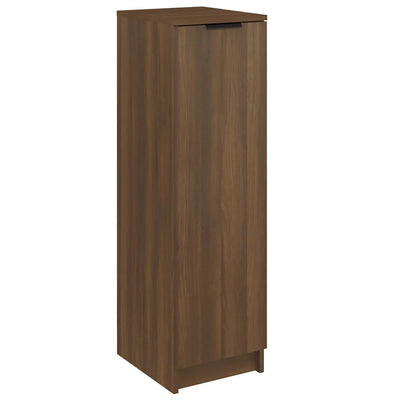 Arc Shoe Cabinet Smoked Oak Medium 7 Drawers