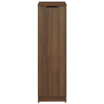 Arc Shoe Cabinet Smoked Oak Medium 7 Drawers