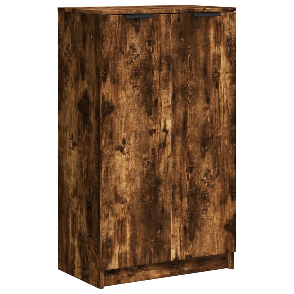 Arc Shoe Cabinet Smoked Oak Medium 2 Compartments
