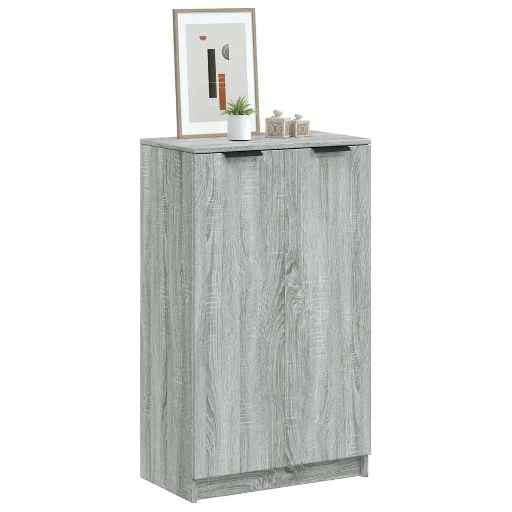 Arc Shoe Cabinet Smoked Oak Medium 2 Compartments