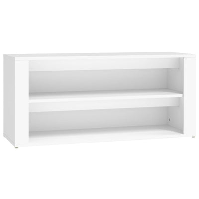 Shoe Cabinet Rich Grain Wood 2 Cabinets