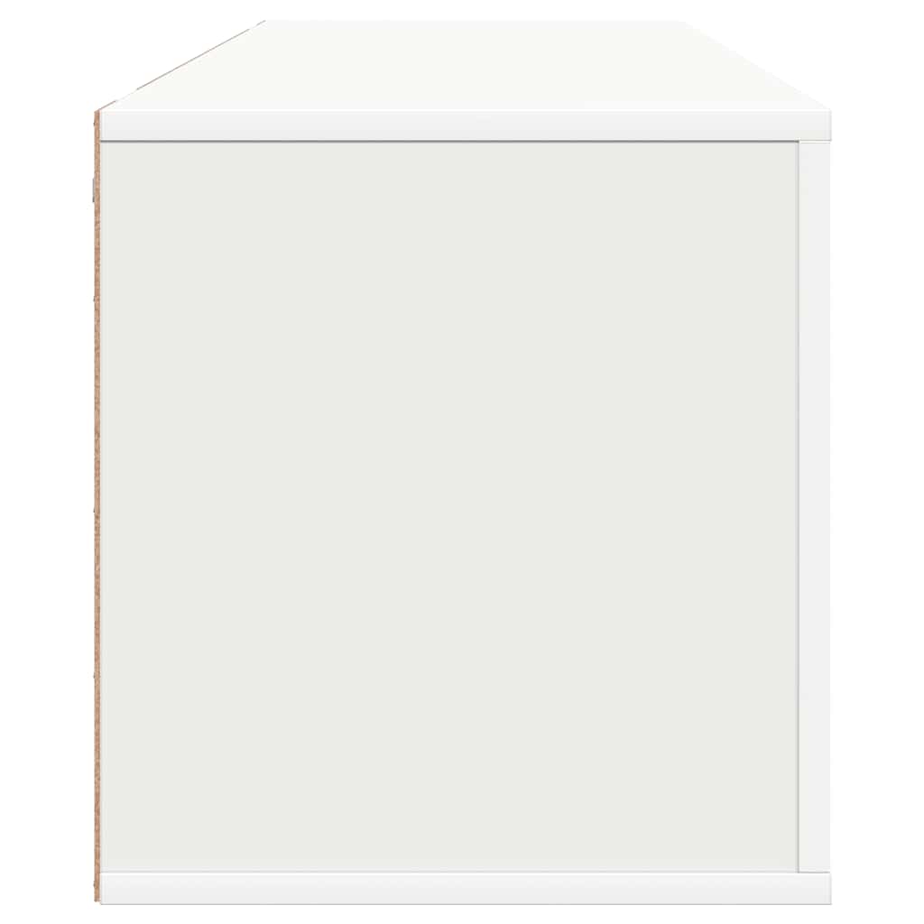 Wall Shoe Cabinet Rich Grain Wood 1 Drop-Down Drawer