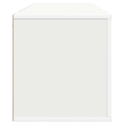 Wall Shoe Cabinet Rich Grain Wood 1 Drop-Down Drawer