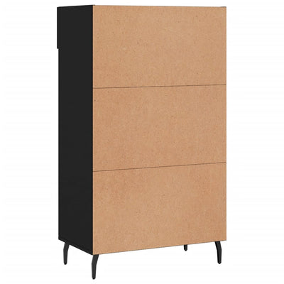 18 Pair Modern Industrial Wooden Shoe Cabinet With 5 Tiers & 1 Drawer