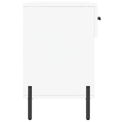 Luxo Shoe Cabinet Solid Oak 6 Compartments Rectangular & Metal Feet