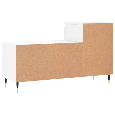 Shoe Cabinet High Gloss Reclaimed Wood 6 Compartments & 1 Drawer