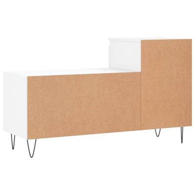 Shoe Cabinet High Gloss Reclaimed Wood 6 Compartments & 1 Drawer