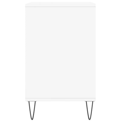 Shoe Cabinet High Gloss Reclaimed Wood 5 Comaprtments