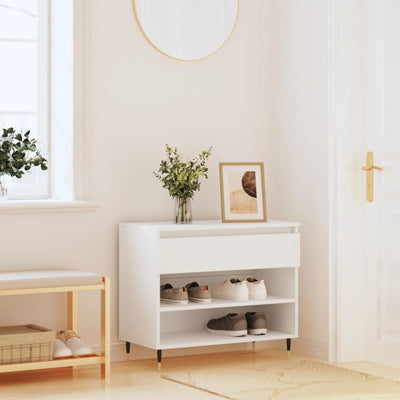 Freya Shoe Bench Reclaimed Wood 3 Compartments Wide & Long