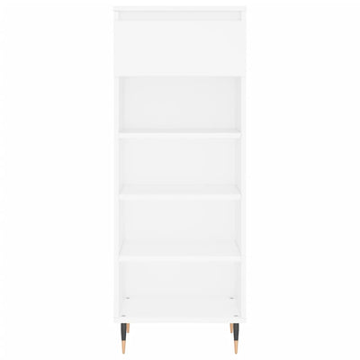 Freya Shoe Cabinet Reclaimed Wood 5 Compartments Medium