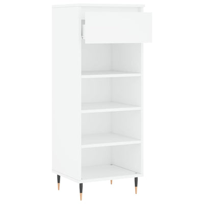 Freya Shoe Cabinet Reclaimed Wood 5 Compartments Medium