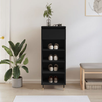 Freya Shoe Cabinet Reclaimed Wood 5 Compartments Medium
